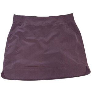 32 Degrees Cool Womens Skort M Purple Polyester/Spandex Blend